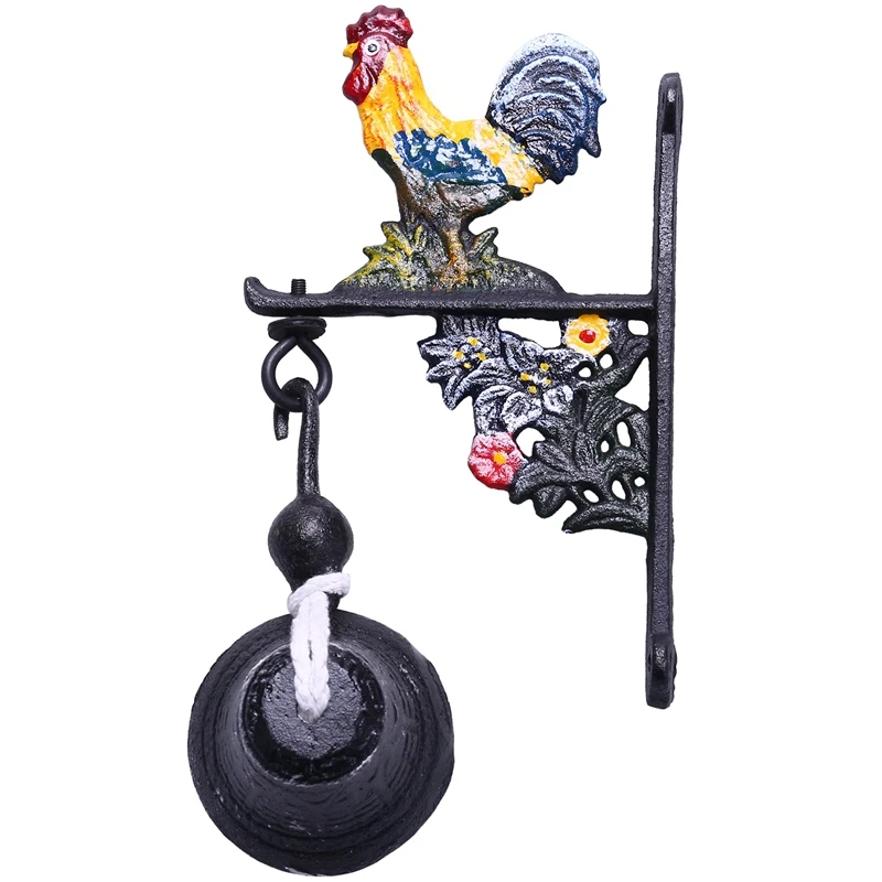 Nordic Style Vintage Metal Iron Door Bell Wall Mounted Welcome Cast Wireless Doorbell Porch Garden Decoration
Nordic Style Vintage Metal Iron Door Bell Wall Mounted Welcome Cast Wireless Doorbell Porch Garden Decoration