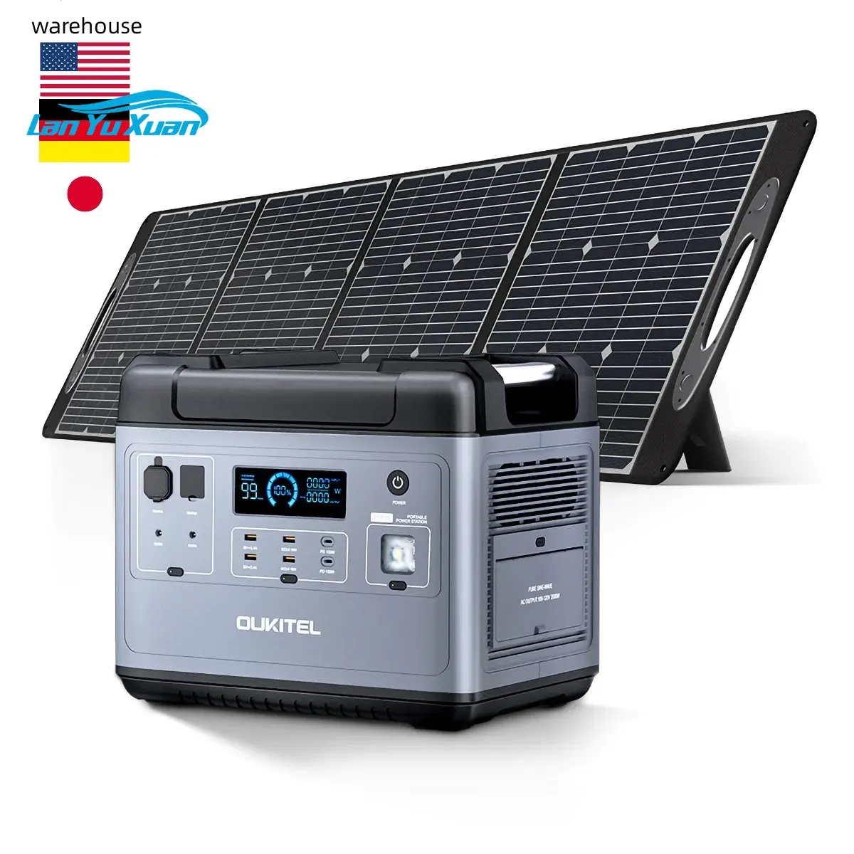 Usa Warehouse Free Shipping P2001 Ultimate 2000Wh Portable Power Station 2000W Super Fast Recharge for Outdoor Indoor
Usa Warehouse Free Shipping P2001 Ultimate 2000Wh Portable Power Station 2000W Super Fast Recharge for Outdoor Indoor