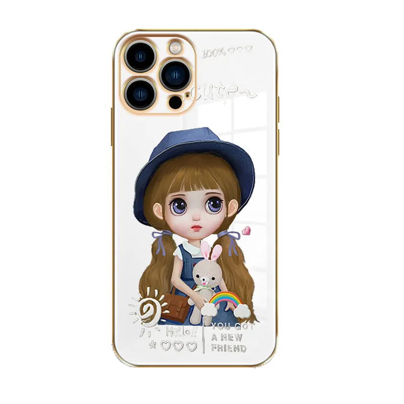 NOHON Case For SAMSUNG A02S A03S A10S A11 A12 A21S A31 A32 A42 A51 A52 A71 cute girl Electroplated Anti-Scratch cover
NOHON Case For SAMSUNG A02S A03S A10S A11 A12 A21S A31 A32 A42 A51 A52 A71 cute girl Electroplated Anti-Scratch cover