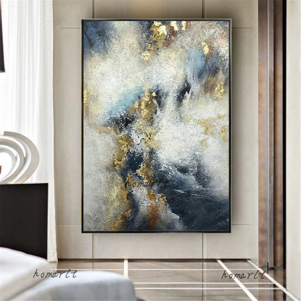 Professional Artist Hand-Painted High Quality Abstract Gold Foil Oil Painting On Canvas Art Oil Painting
Professional Artist Hand-Painted High Quality Abstract Gold Foil Oil Painting On Canvas Art Oil Painting