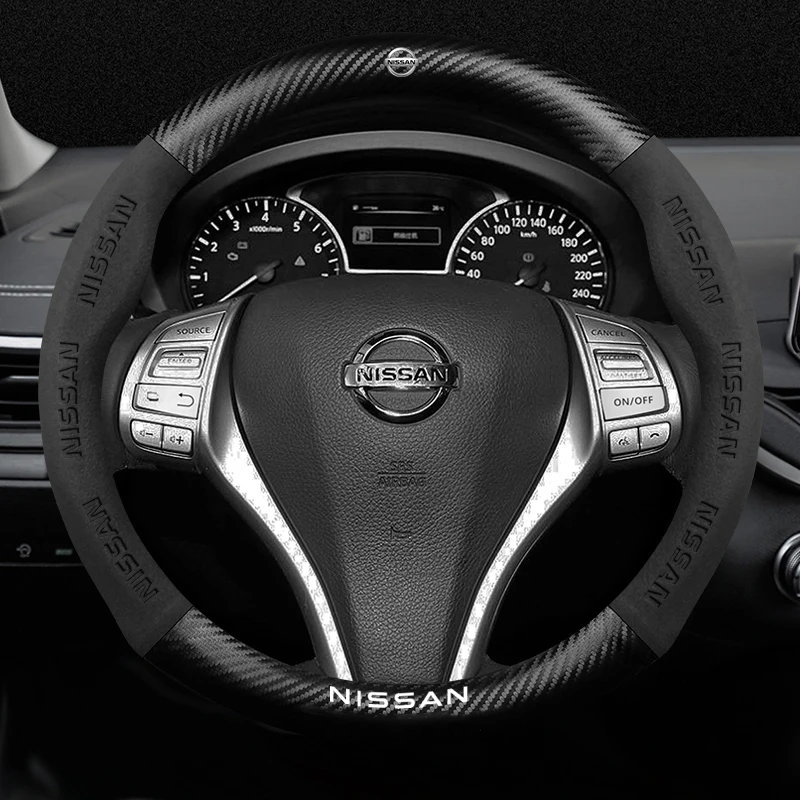 Car Steering Wheel Cover Suede For Nissan Qashqai Juke J10 X-Trail Skyline Tiida Murano 15inch Anti Slip Interior Accessories
Car Steering Wheel Cover Suede For Nissan Qashqai Juke J10 X-Trail Skyline Tiida Murano 15inch Anti Slip Interior Accessories
