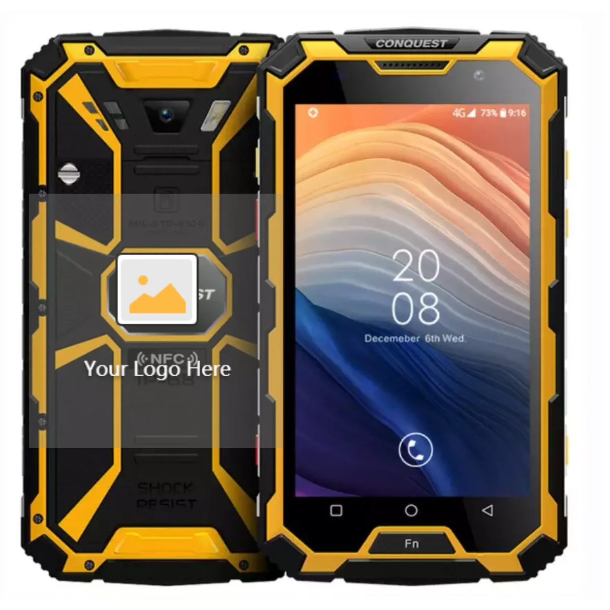 CONQUEST S12 дисплей TFT 6 "FHD + POC DMR 1080*2340p x 2,0 ГГц Octa code 8000 мАч 6 ГБ + 128 Гб LTE Android 9 POC walkie talkie
CONQUEST S12 дисплей TFT 6 "FHD + POC DMR 1080*2340p x 2,0 ГГц Octa code 8000 мАч 6 ГБ + 128 Гб LTE Android 9 POC walkie talkie