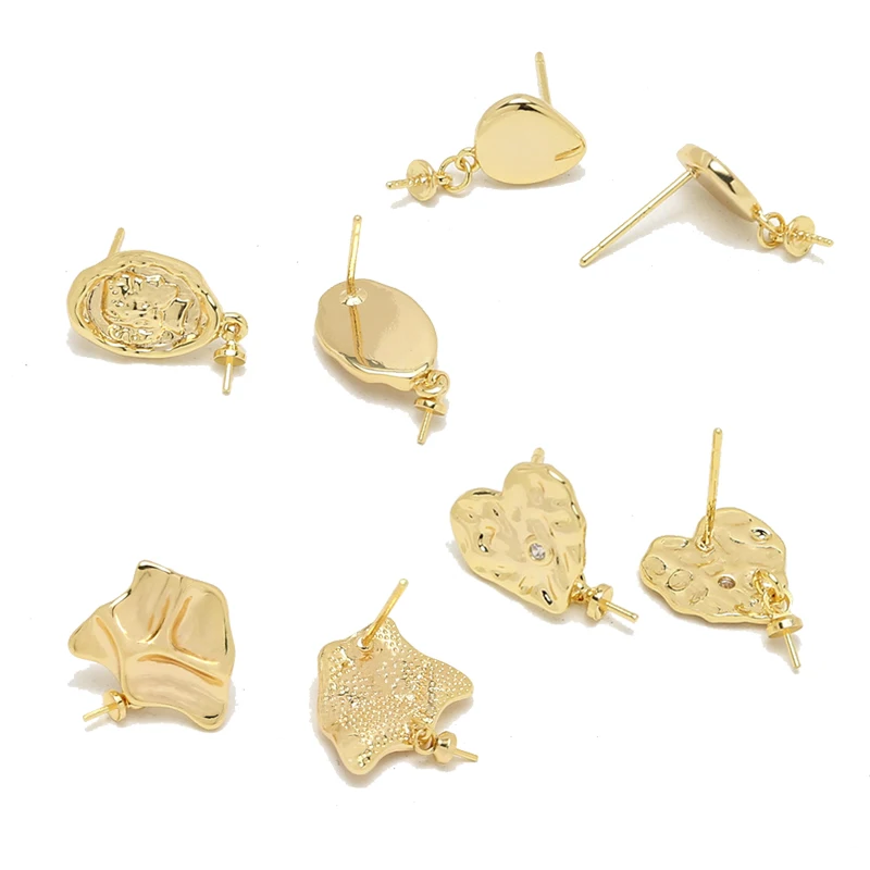 Brass Stud Earring Bails With Cup and Peg for Half Drilled Bead Pearl Mounts, Pendant Earrings Settings,Diy Jewelry Making
Brass Stud Earring Bails With Cup and Peg for Half Drilled Bead Pearl Mounts, Pendant Earrings Settings,Diy Jewelry Making