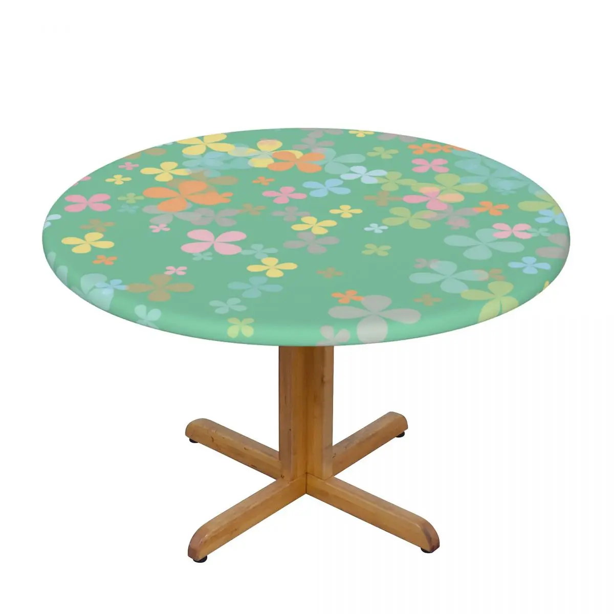 Modern Round Table Cover Stretch Tablecloths Pastel Green Lucky Four-leaf Clovers Shamrock Home Decorative Table Cloth
Modern Round Table Cover Stretch Tablecloths Pastel Green Lucky Four-leaf Clovers Shamrock Home Decorative Table Cloth