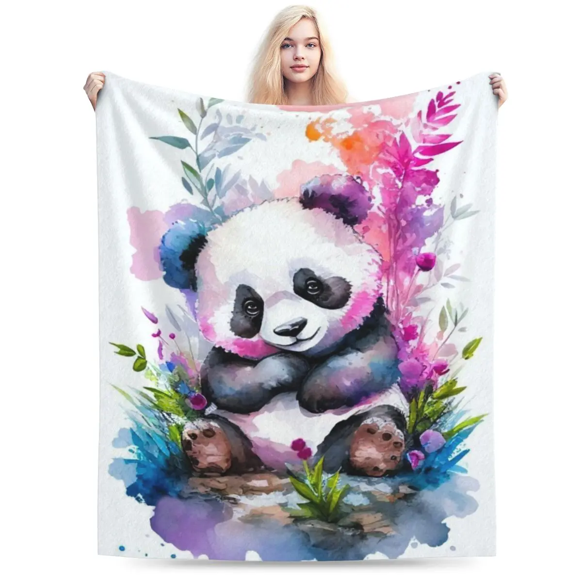 Watercolor Animals Panda Cozy Up Anywhere With Our Windproof Anti-Pilling Skin-Friendly And Travel-Ready Blanket
Watercolor Animals Panda Cozy Up Anywhere With Our Windproof Anti-Pilling Skin-Friendly And Travel-Ready Blanket