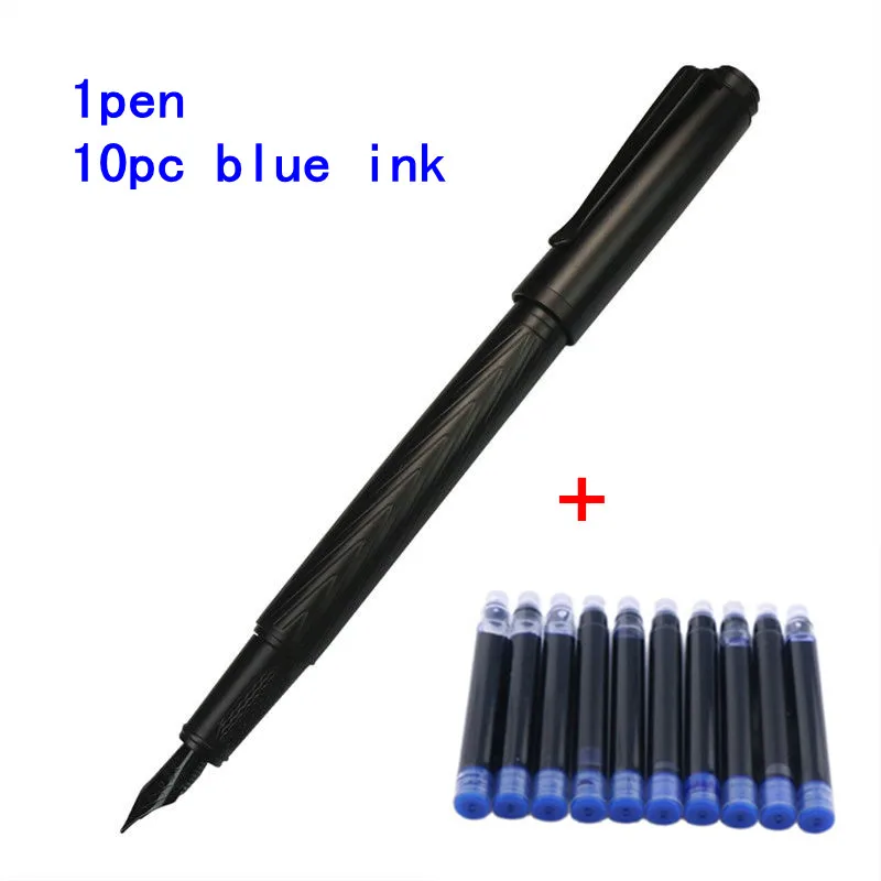 Черная перьевая ручка chouxiongluwei
Черная перьевая ручка chouxiongluwei