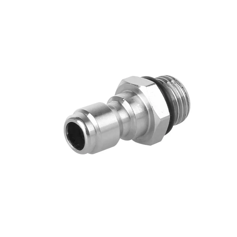 High Pressure Car Washer Fittings 1/4 Inch Male Plug Quick Release Connector Snow Foam Foam Lance Nozzle Adapter
High Pressure Car Washer Fittings 1/4 Inch Male Plug Quick Release Connector Snow Foam Foam Lance Nozzle Adapter