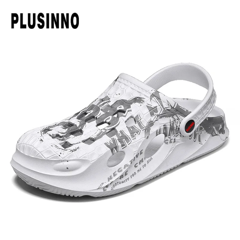 PLUSINNO chinelos de pesca verão moda praia homens sandálias de borracha plana respirável zuecos hombre klompen jardim sapatos
PLUSINNO chinelos de pesca verão moda praia homens sandálias de borracha plana respirável zuecos hombre klompen jardim sapatos