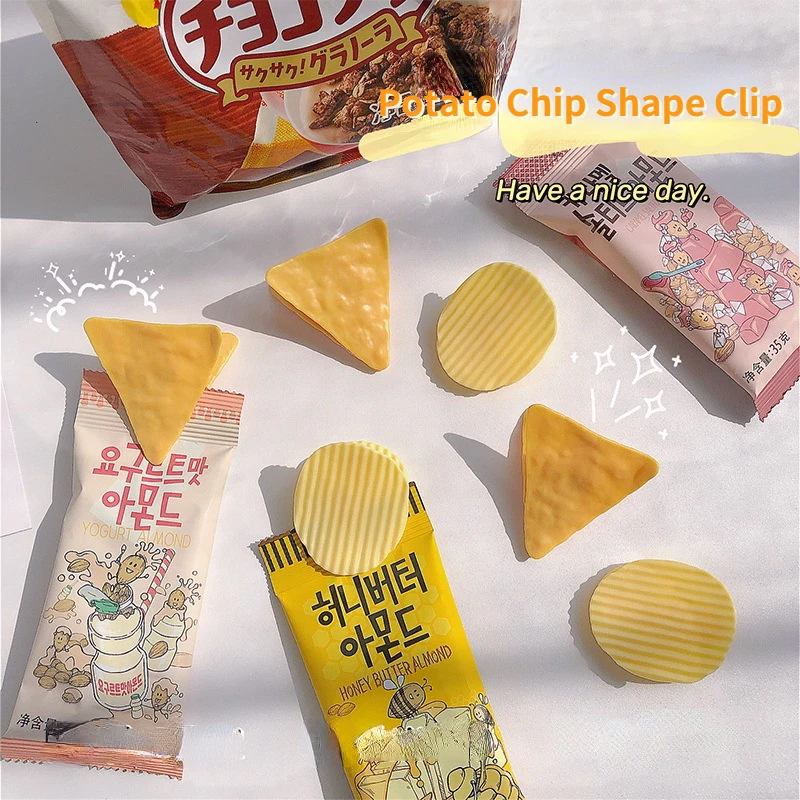 Kitchen Bread Packaging Sealer Cute Chip Clips Snack Fresh Food Storage Bag Clip School Paper Document Sealing Clamp cozinha
Kitchen Bread Packaging Sealer Cute Chip Clips Snack Fresh Food Storage Bag Clip School Paper Document Sealing Clamp cozinha