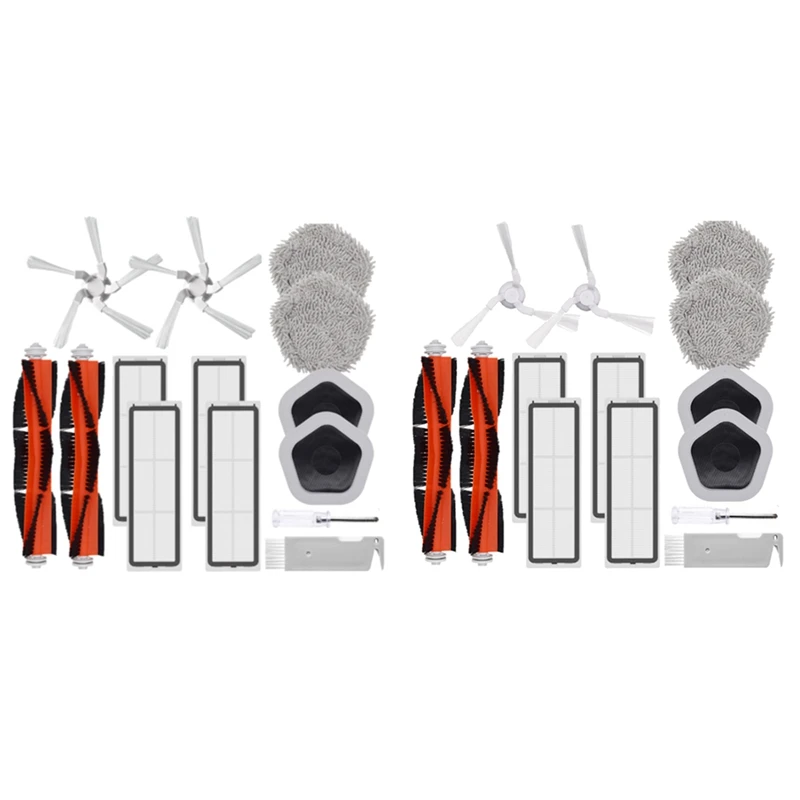14Pcs For Xiaomi Dreame Bot W10&W10 Pro Robot Vacuum Cleaner Kit Main Side Brush HEPA Filter Mop Cloth And Mop Holder B
14Pcs For Xiaomi Dreame Bot W10&W10 Pro Robot Vacuum Cleaner Kit Main Side Brush HEPA Filter Mop Cloth And Mop Holder B