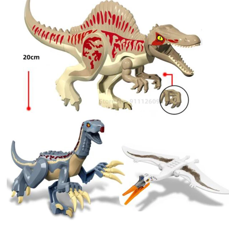 2022 Парк Юрского периода, шпинозавр, барионикс, Therizinosaurus, индоминус Рекс, строительные блоки, кирпичи, детские рождественские игрушки
2022 Парк Юрского периода, шпинозавр, барионикс, Therizinosaurus, индоминус Рекс, строительные блоки, кирпичи, детские рождественские игрушки