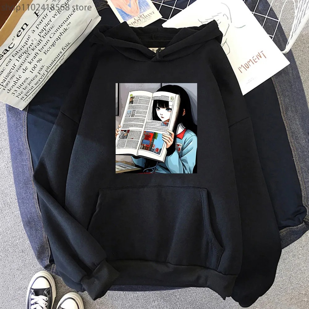 Book Aesthetic Hoodies Cute Woman Looking Through Sweatshirt Women Clothing High Street Streetwear Men Y2k Sudaderas Fleece Top
Book Aesthetic Hoodies Cute Woman Looking Through Sweatshirt Women Clothing High Street Streetwear Men Y2k Sudaderas Fleece Top