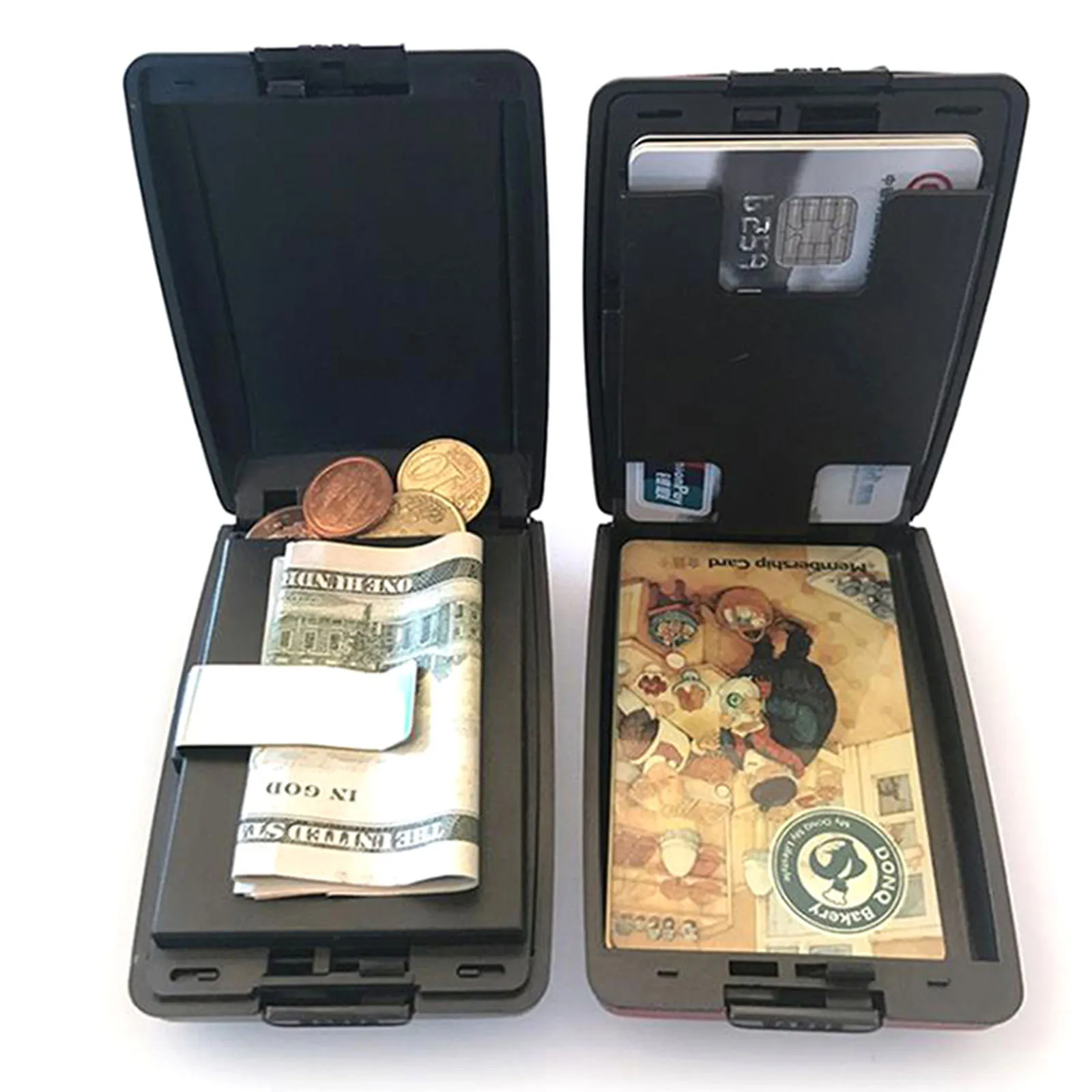 1Pcs Non-scan Metal Wallet Money Clip Coin Bag Purse Multi-function ID Credit Card Case Holder Anti-Theft Aluminum Alloy Wallet
1Pcs Non-scan Metal Wallet Money Clip Coin Bag Purse Multi-function ID Credit Card Case Holder Anti-Theft Aluminum Alloy Wallet