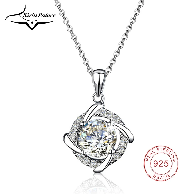 Kirin Palace 2ct D Color Moissanite Diamond 925 Sterling Silver Pendant Necklace Classic Fine Jewelry Gifts Wholesale
Kirin Palace 2ct D Color Moissanite Diamond 925 Sterling Silver Pendant Necklace Classic Fine Jewelry Gifts Wholesale
