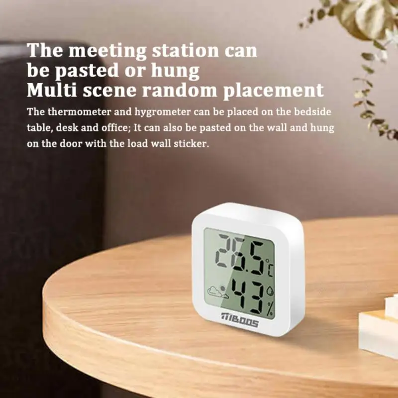 Thermometer Room Temperature Humidity Meter Lcd Digital White Hygrometer Gauge Indoor Mini Smart Home
Thermometer Room Temperature Humidity Meter Lcd Digital White Hygrometer Gauge Indoor Mini Smart Home