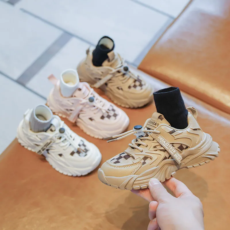 Spring Autumn Kids Shoes Baby Boys Girls Children's Grid Casual Sneakers Breathable Soft Anti-Slip Running Sports Shoes XZ214
Spring Autumn Kids Shoes Baby Boys Girls Children's Grid Casual Sneakers Breathable Soft Anti-Slip Running Sports Shoes XZ214