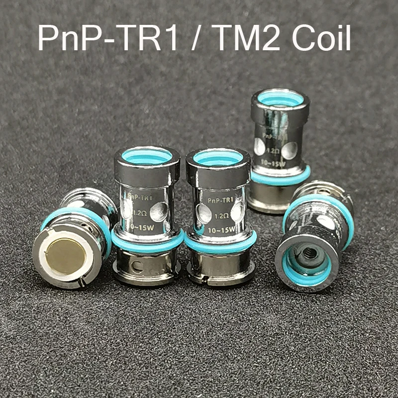 PnP Coil Head TR1 1.2ohm /TM2 Mesh Coil 0.8ohm for Vinci Drag x Drag s Argus GT/ V Suit
PnP Coil Head TR1 1.2ohm /TM2 Mesh Coil 0.8ohm for Vinci Drag x Drag s Argus GT/ V Suit