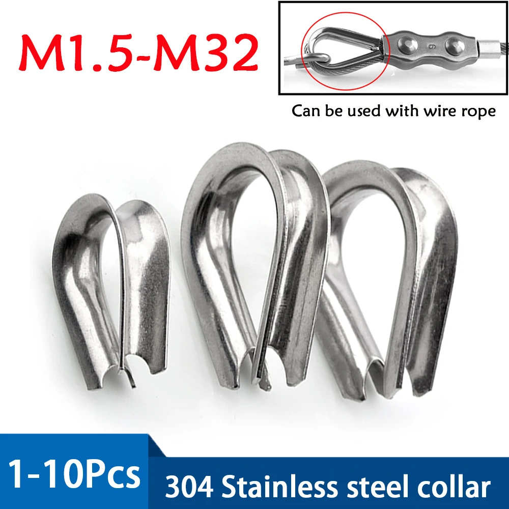 Кольца из нержавеющей стали 304 для троса M1.5-M32
Кольца из нержавеющей стали 304 для троса M1.5-M32