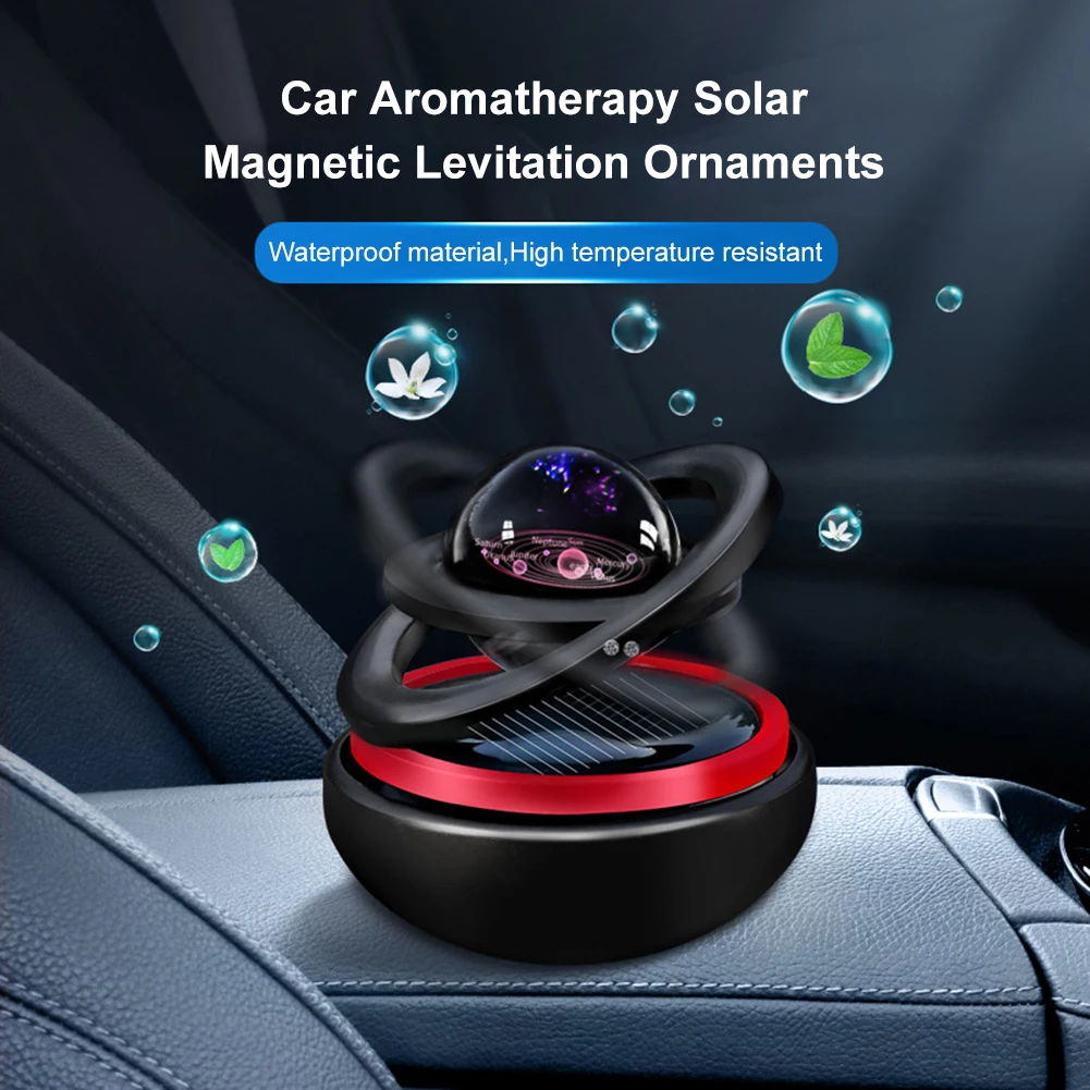 Car Air Freshener Solar Powered Magnetic Levitation Aroma Diffuser Dashboard Ornaments Rotating Galaxy Car Interior Accessories
Car Air Freshener Solar Powered Magnetic Levitation Aroma Diffuser Dashboard Ornaments Rotating Galaxy Car Interior Accessories
