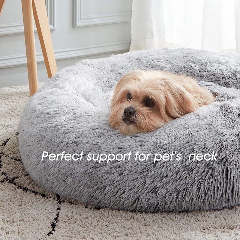 Suchme Round Calming Cuddler Bed Self Warming Indoor Fluffy Luxurious Plush Cushion Pillow Sofa for Small Medium Cats or Dogs 46
Suchme Round Calming Cuddler Bed Self Warming Indoor Fluffy Luxurious Plush Cushion Pillow Sofa for Small Medium Cats or Dogs 46