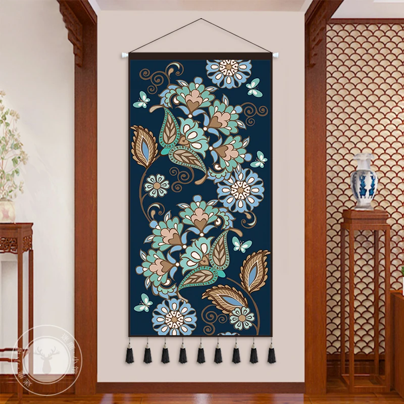 Chinese Ethnic Style Scroll Wall Paintings Vintage Room Decor Aesthetic Tapestry Wall Art Posters Hanging Decorative Picture
Chinese Ethnic Style Scroll Wall Paintings Vintage Room Decor Aesthetic Tapestry Wall Art Posters Hanging Decorative Picture