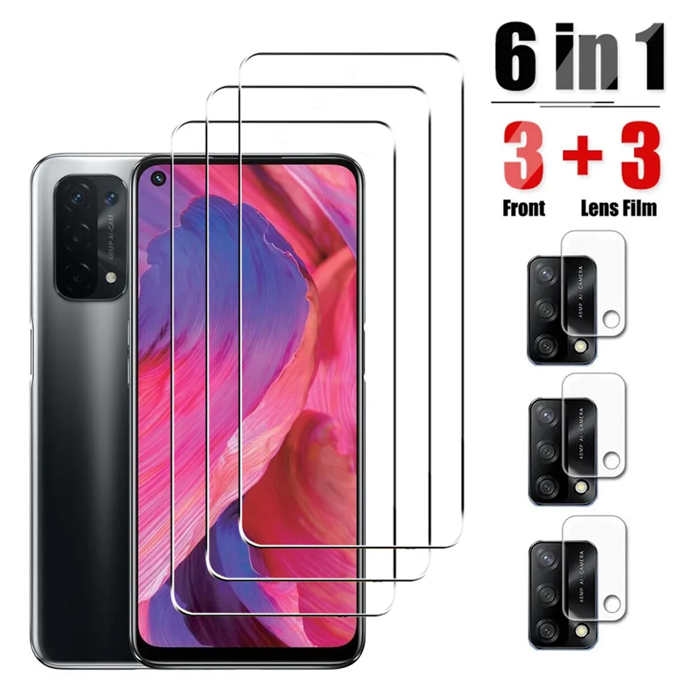 HD закаленное стекло для Oppo reno 8 Pro Plus 6 7 Z 5G Защитная пленка экрана объектива камеры
