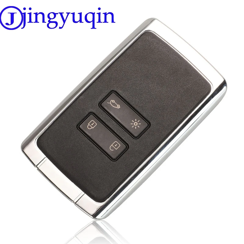 Jingyuqin корпус дистанционного ключа автомобиля 4-кнопочный смарт-гитара без ключа для Renault Megane 4, чехол для входа
Jingyuqin корпус дистанционного ключа автомобиля 4-кнопочный смарт-гитара без ключа для Renault Megane 4, чехол для входа
