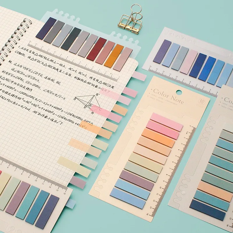 6 Series Color Self Adhesive Memo Pad Sticky Notes Bookmark Point It Marker Memo Sticker Paper Office School Supplies
6 Series Color Self Adhesive Memo Pad Sticky Notes Bookmark Point It Marker Memo Sticker Paper Office School Supplies