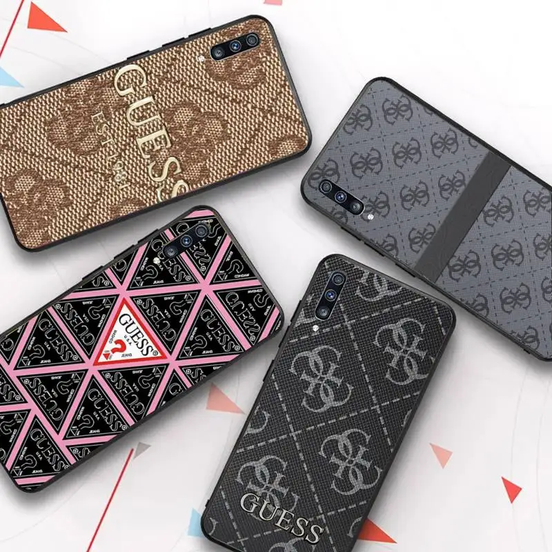 Stylish Triangle Letter Guess Phone Case for Samsung Galaxy A51 30s a71 A21s A70 10 A30 Capa
Stylish Triangle Letter Guess Phone Case for Samsung Galaxy A51 30s a71 A21s A70 10 A30 Capa