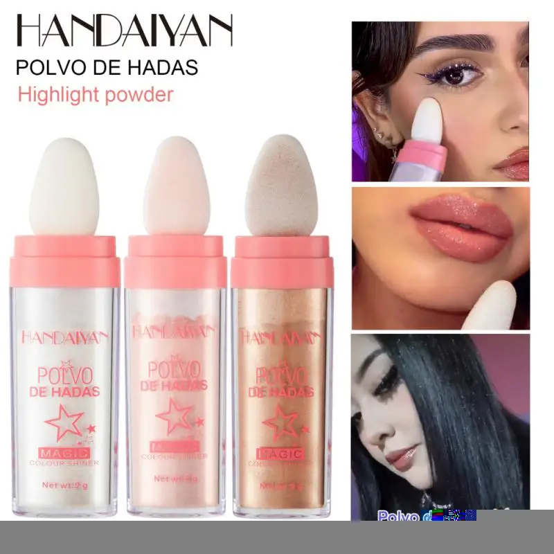 Fairy HighLight Pat Powder Natural Glitter Powder Face Contour Brighten Cosmetics Lip Cheek Eye Multi-use Blush Shadow HighLight
Fairy HighLight Pat Powder Natural Glitter Powder Face Contour Brighten Cosmetics Lip Cheek Eye Multi-use Blush Shadow HighLight