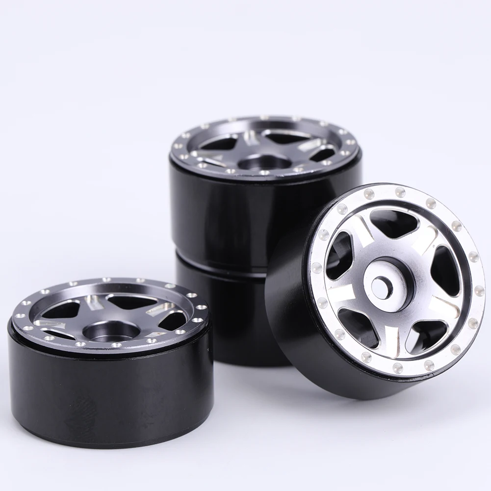 4PCS 1.0 inch RC Accessories Aluminum Alloy Metal Wheels for xial SCX24 90081 Axial SCX24 AX100001 Axial SCX24 AX100002
4PCS 1.0 inch RC Accessories Aluminum Alloy Metal Wheels for xial SCX24 90081 Axial SCX24 AX100001 Axial SCX24 AX100002