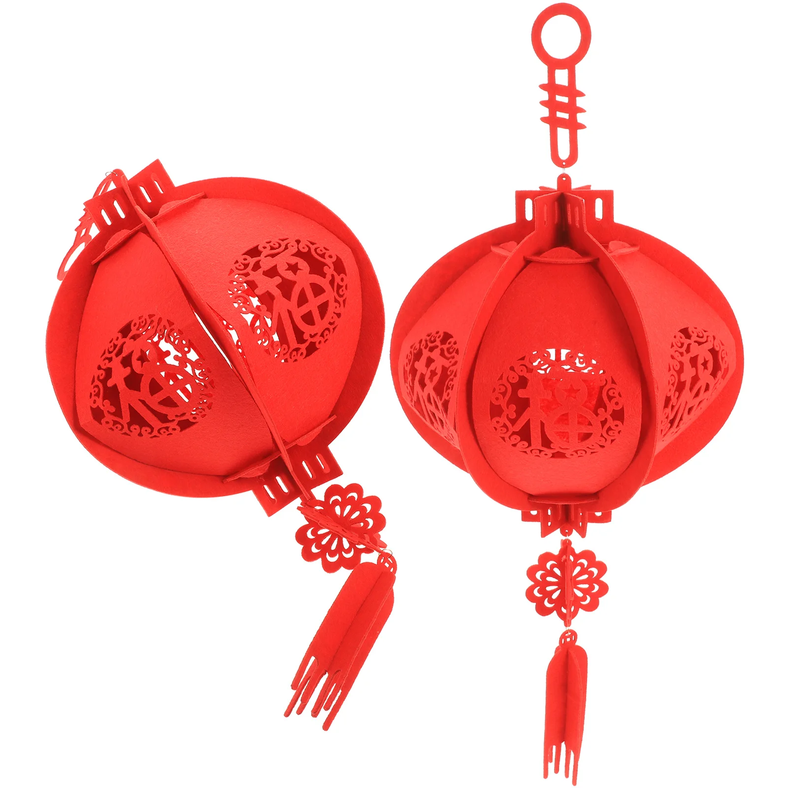 2 Pcs Household Decor Felt Lantern Hanging Ornament Rabbit Year Pendant Festival Chinese New Gift
2 Pcs Household Decor Felt Lantern Hanging Ornament Rabbit Year Pendant Festival Chinese New Gift