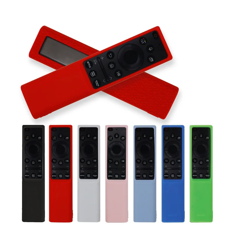 1PC for Samsung Smart TV Solar Remote Control Protective Cover Anti-fall Thicken Silicone Non-slip BN59-01357 Protect Cases
1PC for Samsung Smart TV Solar Remote Control Protective Cover Anti-fall Thicken Silicone Non-slip BN59-01357 Protect Cases