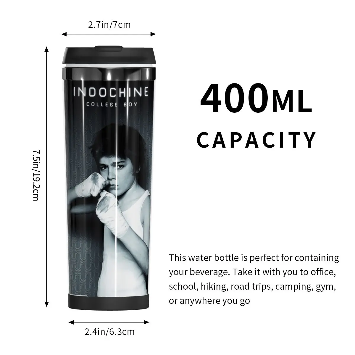 Double Insulated Water Cup INDOCHINE COLLEGE BOY GOBLOG Graphic team Heat Insulation coffee cups Thermos bottle Mug
Double Insulated Water Cup INDOCHINE COLLEGE BOY GOBLOG Graphic team Heat Insulation coffee cups Thermos bottle Mug