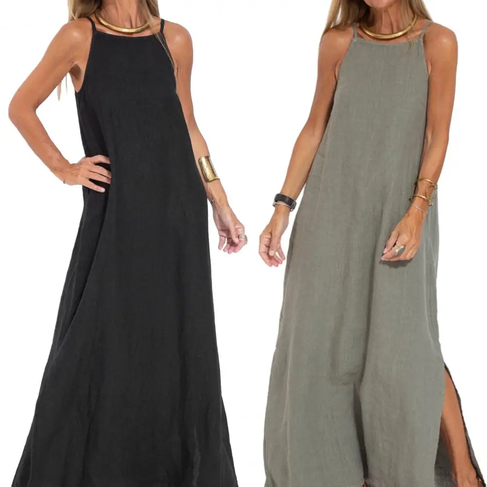 Loose Hem Dress Elegant Ankle Length Maxi Dress A-line Silhouette Shoulderless Design Soft Summer Style for Women Lady Strappy
Loose Hem Dress Elegant Ankle Length Maxi Dress A-line Silhouette Shoulderless Design Soft Summer Style for Women Lady Strappy