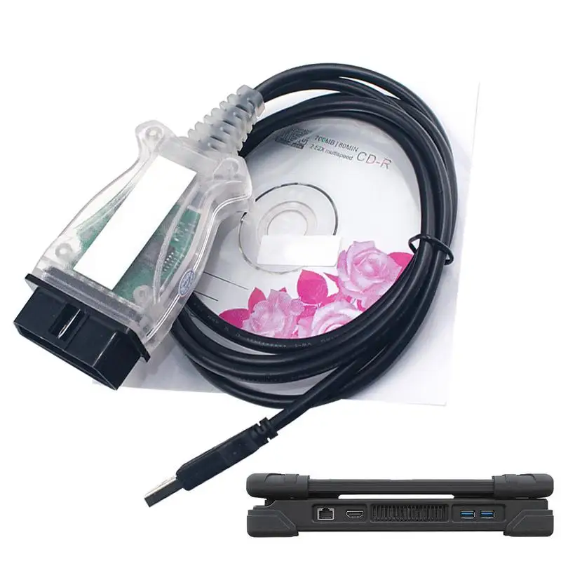 

K DCAN Автомобильный Диагностический Кабель OBD2 USB интерфейс диагностический кабель сканер с чипом FT232RL Автомобильный сканер данных инструмент удобный для