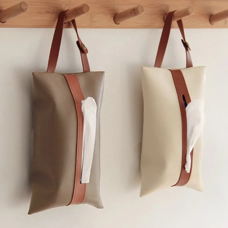 Hanging Tissue holder Case Box PU Leather Home Car Towel Napkin Papers Dispenser Holder Box Case Table Decoration
Hanging Tissue holder Case Box PU Leather Home Car Towel Napkin Papers Dispenser Holder Box Case Table Decoration