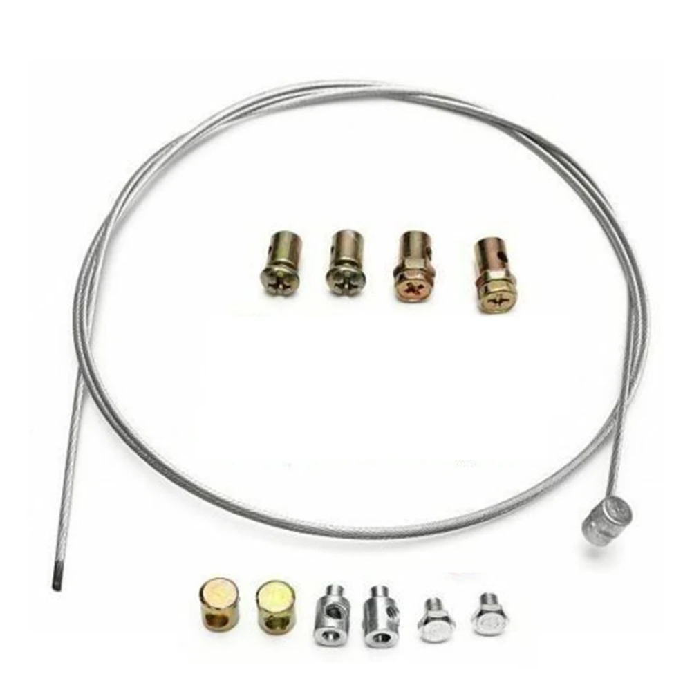 Universal Motorcycle Emergency Throttle Accelerator Cable + 8pcs Solderless Nipple With Sleeve And Nut Repair Kit For MOTORCROS
Universal Motorcycle Emergency Throttle Accelerator Cable + 8pcs Solderless Nipple With Sleeve And Nut Repair Kit For MOTORCROS