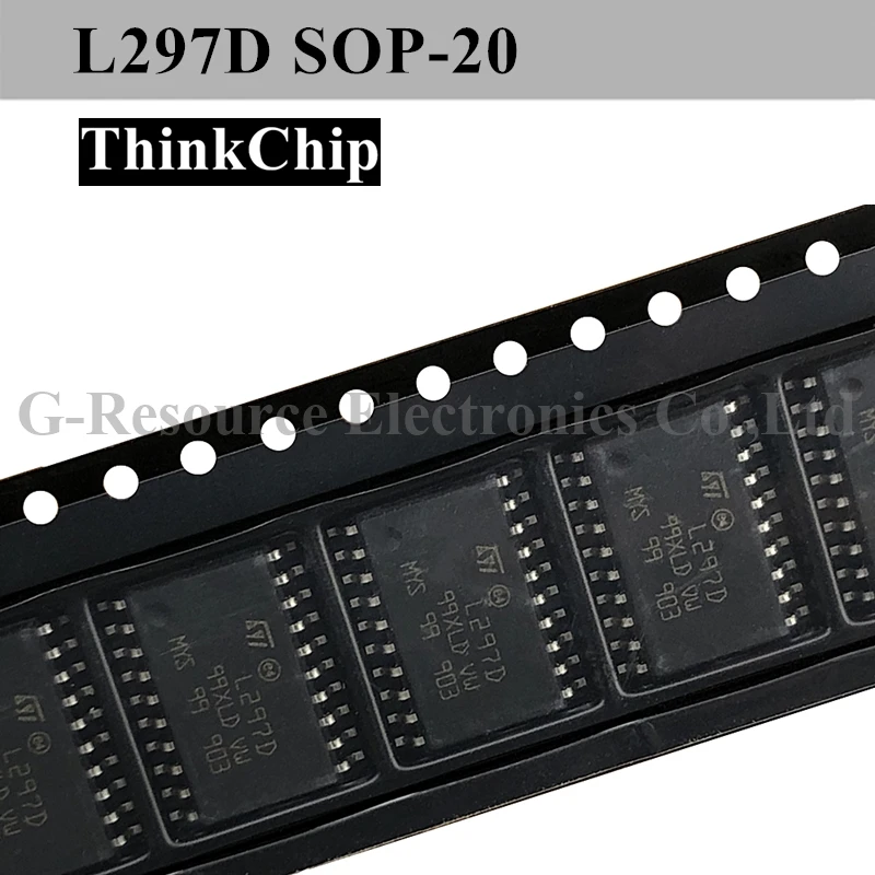 L297D SOP-20 L297 SOP20 контроллер двигателя Crive IC чип 
L297D SOP-20 L297 SOP20 контроллер двигателя Crive IC чип
