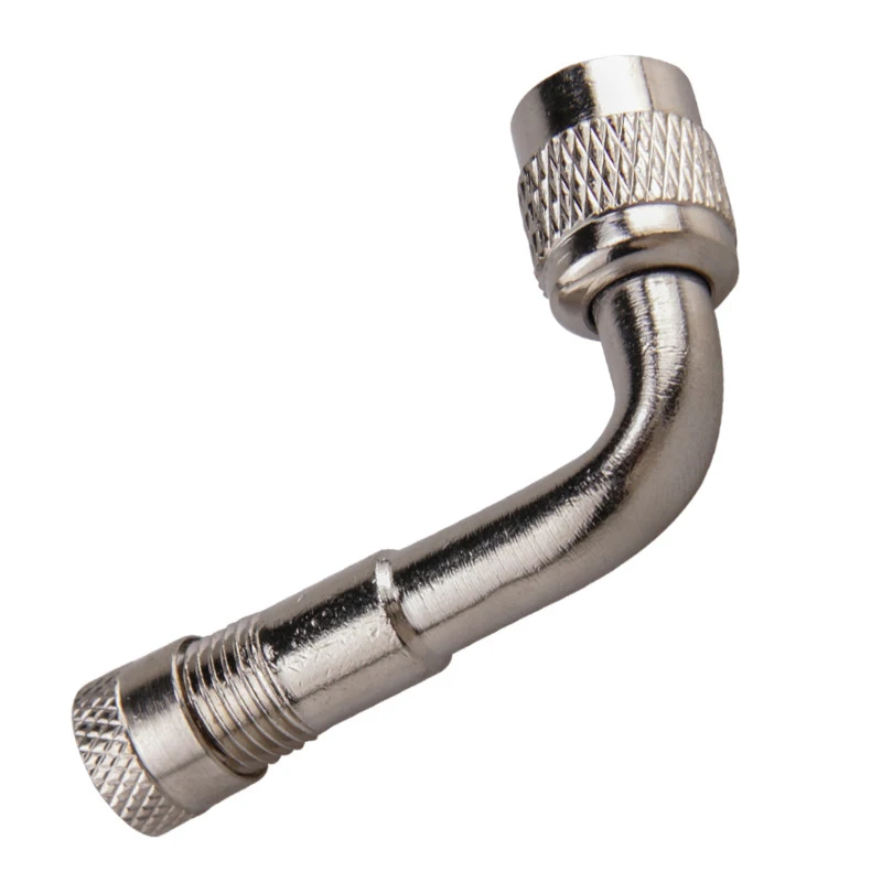 45 90 135 Degree Angle Bent Valve Adaptor Tyre Tube Copper Silver Valve Extension Adapter for Car Truck Motorcycle Bike Repaire
45 90 135 Degree Angle Bent Valve Adaptor Tyre Tube Copper Silver Valve Extension Adapter for Car Truck Motorcycle Bike Repaire