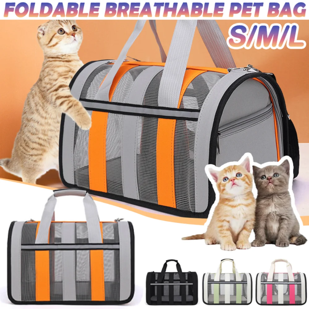 Pet Carrier Bag Portable Dog Out Tote Bag Summer Foldable Mesh Breathable Pet Cat Carrying Travel Shoulder Bag
Pet Carrier Bag Portable Dog Out Tote Bag Summer Foldable Mesh Breathable Pet Cat Carrying Travel Shoulder Bag