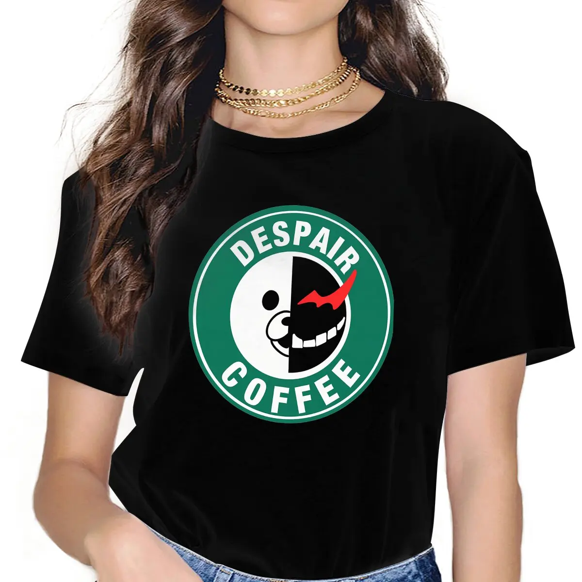 Game Danganronpa Trigger Happy Havoc Despair Coffee Classic Tshirt Graphic Women Tops Vintage Fibre Harajuku Polyester T Shirt
Game Danganronpa Trigger Happy Havoc Despair Coffee Classic Tshirt Graphic Women Tops Vintage Fibre Harajuku Polyester T Shirt