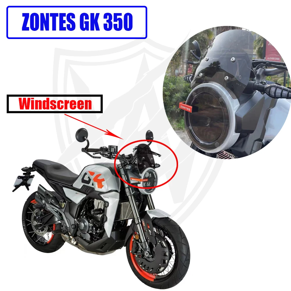 Modified windshield front small windshield headlight color change protection sheet FOR ZONTES GK 350 350 GK
Modified windshield front small windshield headlight color change protection sheet FOR ZONTES GK 350 350 GK