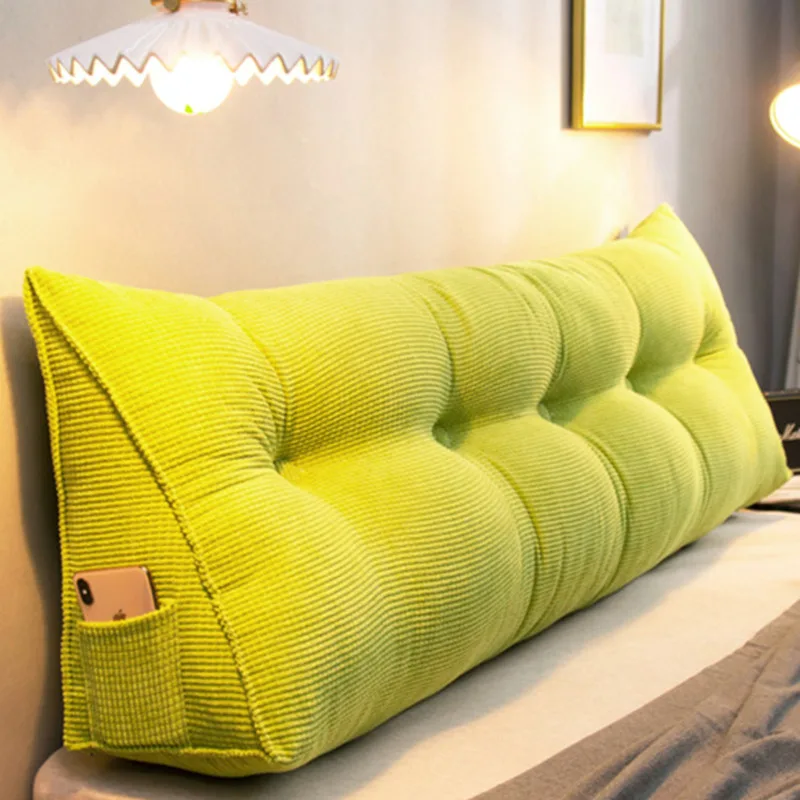 Home Soft Large Pillow Back Cushion Long Elastic Backrest Multifunction Luxury Decor For Bedside Seat Bed Sofa Tatami
Home Soft Large Pillow Back Cushion Long Elastic Backrest Multifunction Luxury Decor For Bedside Seat Bed Sofa Tatami
