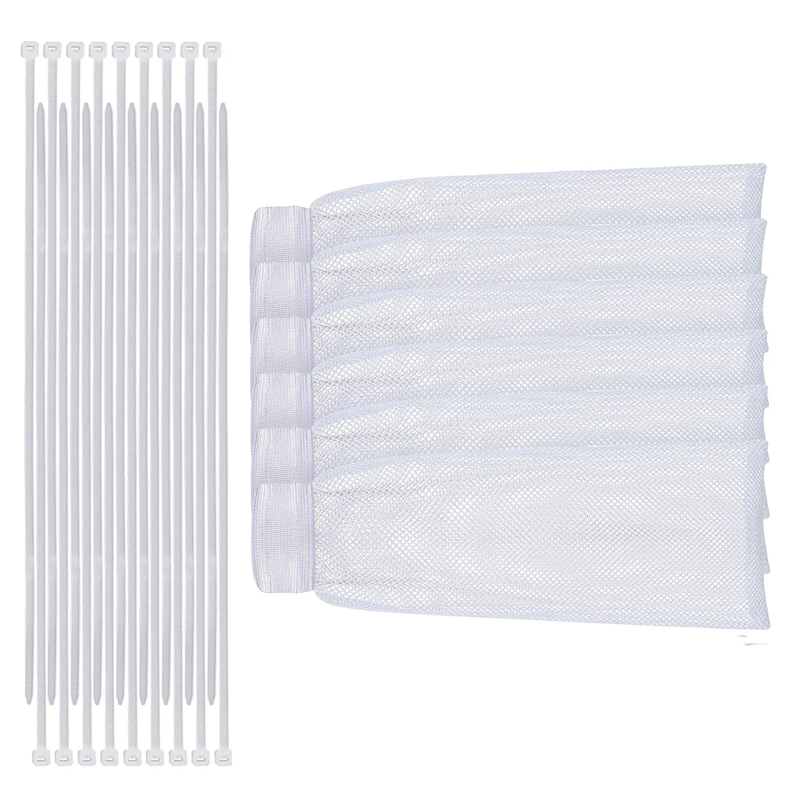 6PCS Mesh Lint Traps Lint Collection Bags With Ties Lint Collectors For Washing Machine Washer Sink Hose Hair Confetti Catcher
6PCS Mesh Lint Traps Lint Collection Bags With Ties Lint Collectors For Washing Machine Washer Sink Hose Hair Confetti Catcher