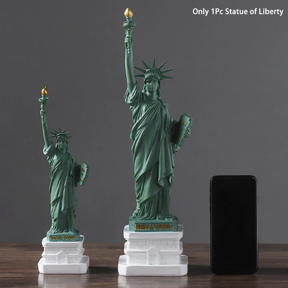 Gift Statue Of Liberty Living Room Vivid Home Decor Resin Craft Desktop Ornament Sculpture Waterproof New York Landmark
Gift Statue Of Liberty Living Room Vivid Home Decor Resin Craft Desktop Ornament Sculpture Waterproof New York Landmark