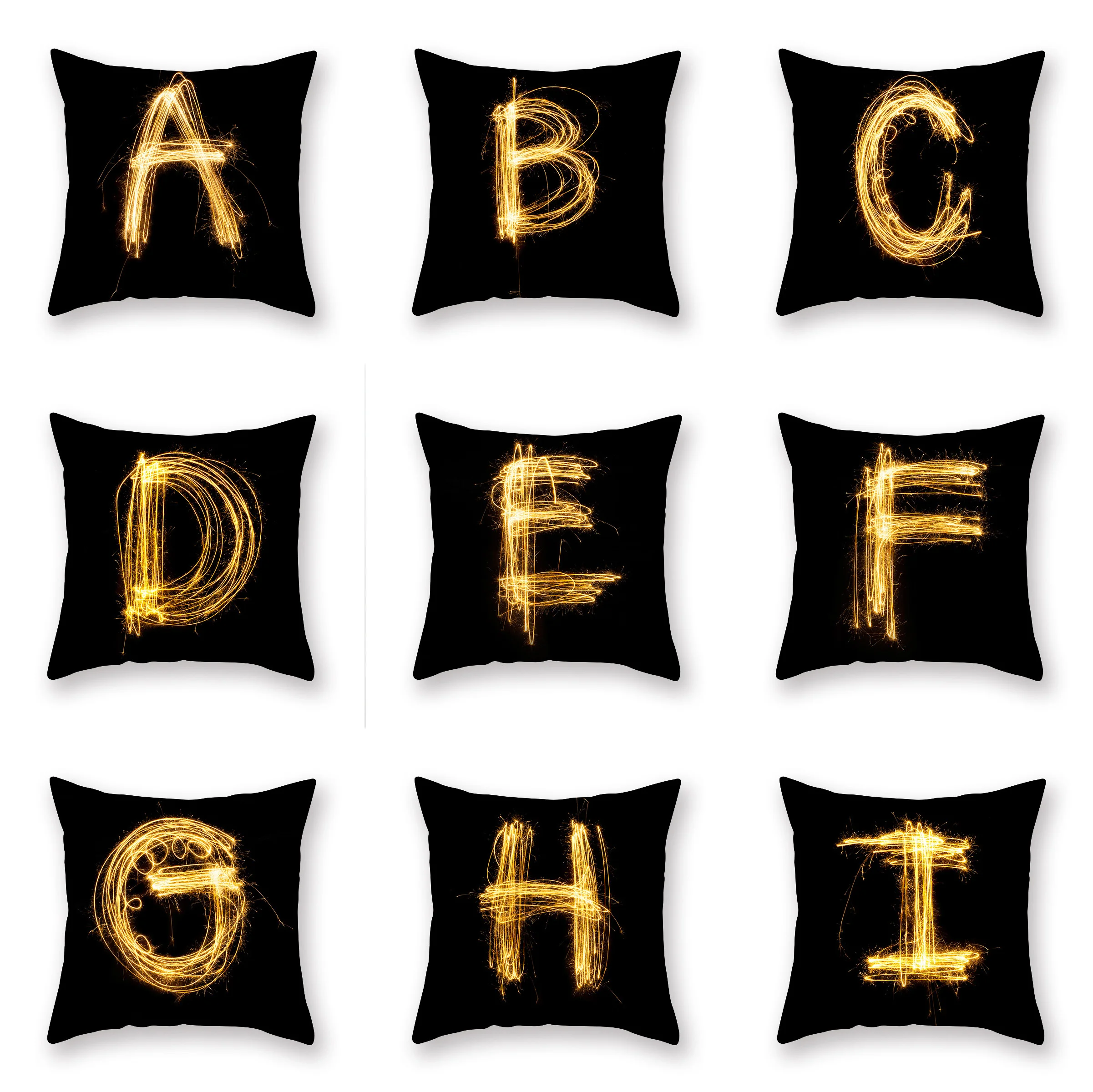 45x45cm Simple Gold Line Art 26 English Letter Throw Pillow Case Office Home Decoration Sofa Bedroom Pillow Case Home Decoration
45x45cm Simple Gold Line Art 26 English Letter Throw Pillow Case Office Home Decoration Sofa Bedroom Pillow Case Home Decoration