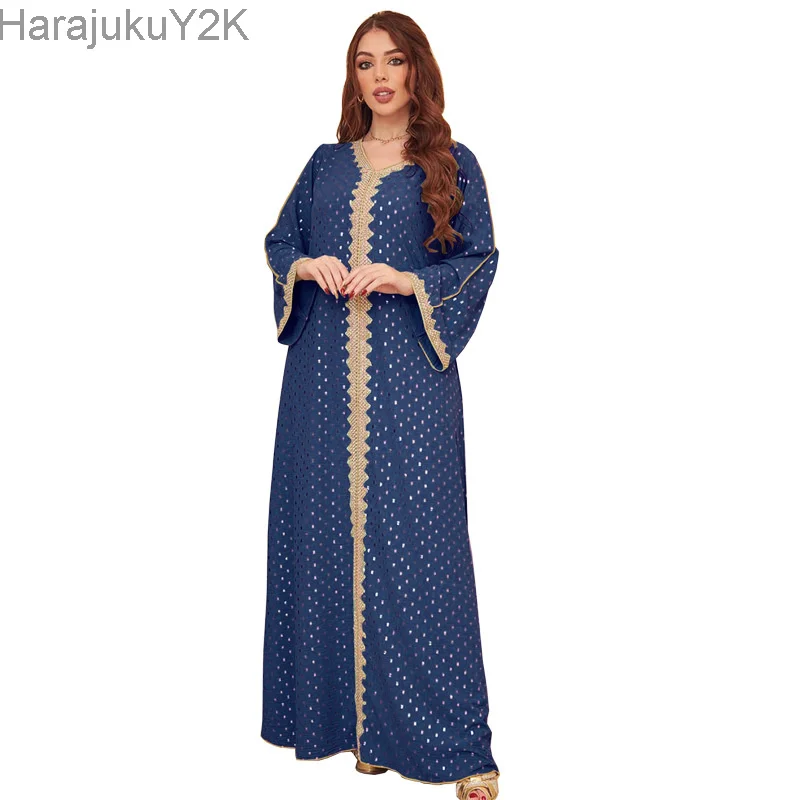 Women Sequins Jalabiya Dubai Abaya Applique Arabic Dress Islam Muslim Modest Kaftan Elegant Moroccan Party Evening Ramadan Robe
Women Sequins Jalabiya Dubai Abaya Applique Arabic Dress Islam Muslim Modest Kaftan Elegant Moroccan Party Evening Ramadan Robe