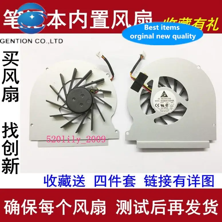 1pcs 100% orginal new best quality KSB05105HA-9M91 DC 5V 0.35A notebook CPU fan cooling fan
1pcs 100% orginal new best quality KSB05105HA-9M91 DC 5V 0.35A notebook CPU fan cooling fan