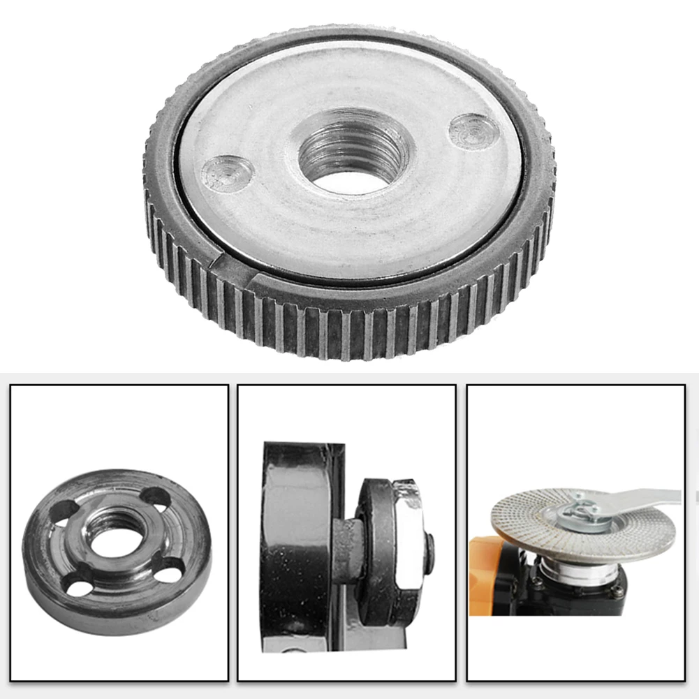 Locking Plate Chuck for M14 Angle Grinder 45 Steel Chuck Tools Quick Clamping Quick Release Nut Clamp Device Self-locking Pressu
Locking Plate Chuck for M14 Angle Grinder 45 Steel Chuck Tools Quick Clamping Quick Release Nut Clamp Device Self-locking Pressu
